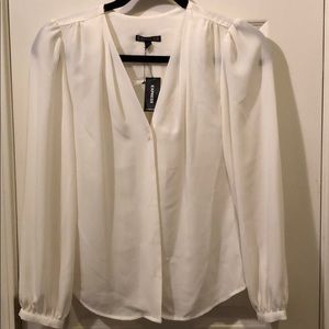 Express button down blouse